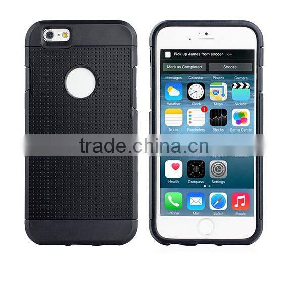 2015 China Factory Newest Colorful Tough Slim Armor Case Shockproof for IPhone6 4.7 case Cover back case