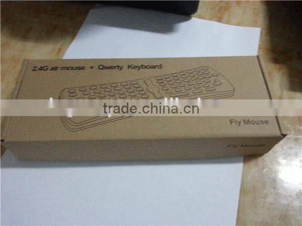 2.4G Fly Air Mouse T3 Wireless Handheld Qwerty Keyboard Remote for PC Android TV Box
