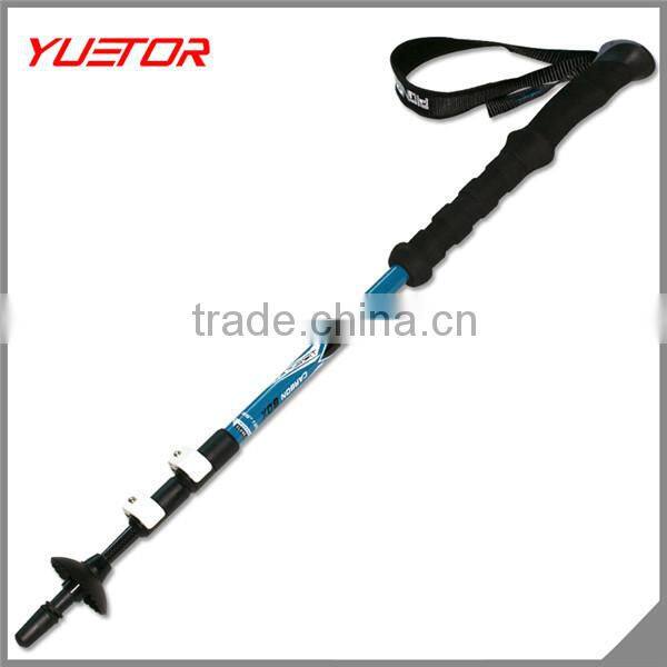 Custom 100% Pure Telescopic Carbon Fiber Trekking Poles For Elite Adventurers