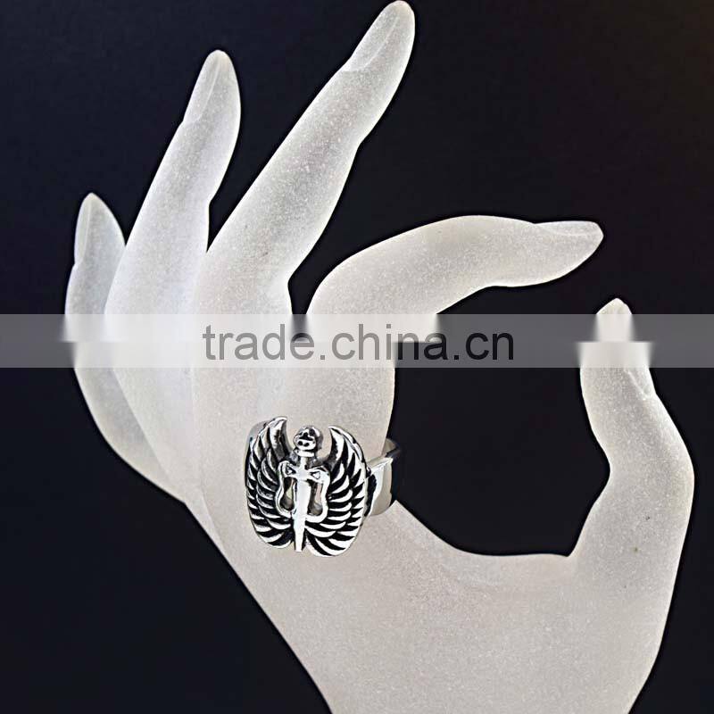 turkish fashion jewelry gothic rings for men