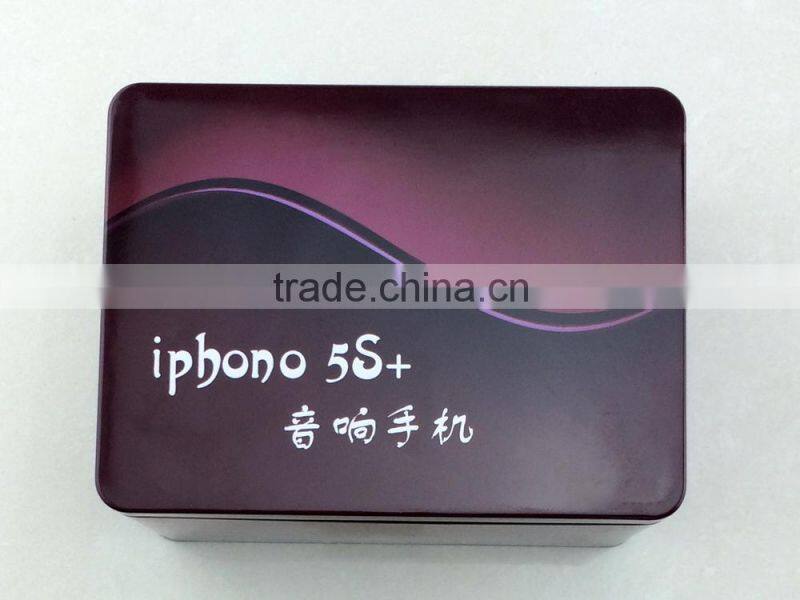 Beautiful IPHONE5 mobile phones tin cans