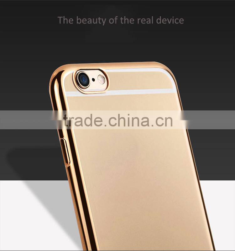 for iphone 2016 tpu electroplate with high quality and small MOQ