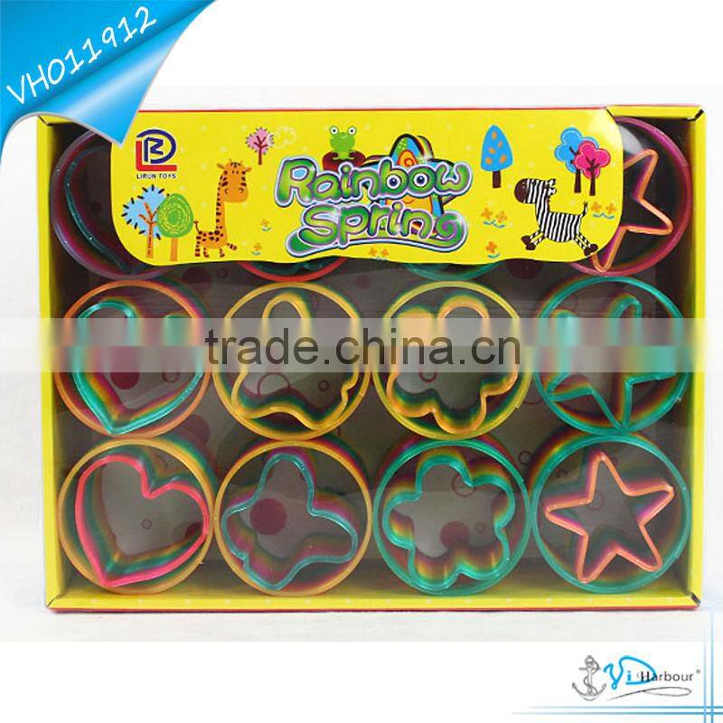 Hallween Toy Decoration Mni Rainbow Spring Toy