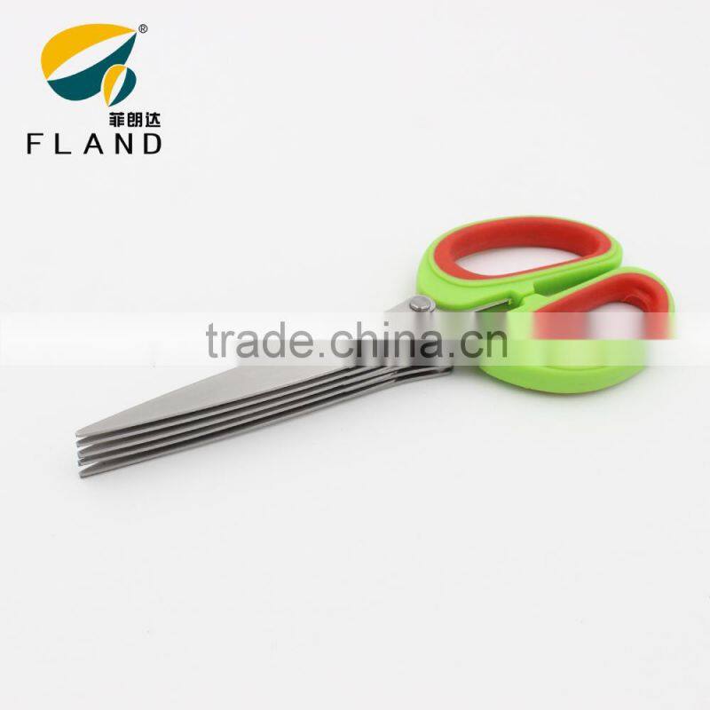 YangJiang Factory price Office Scissors with TPR Soft Handle student scissors set
