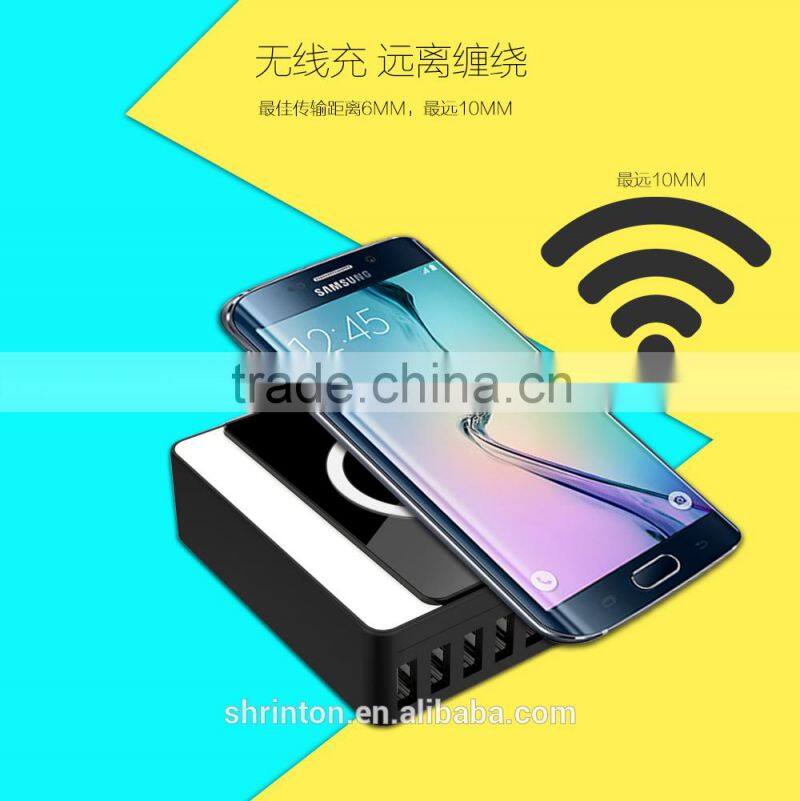 Intelligent Super portable USB charger 8 ports for all digital