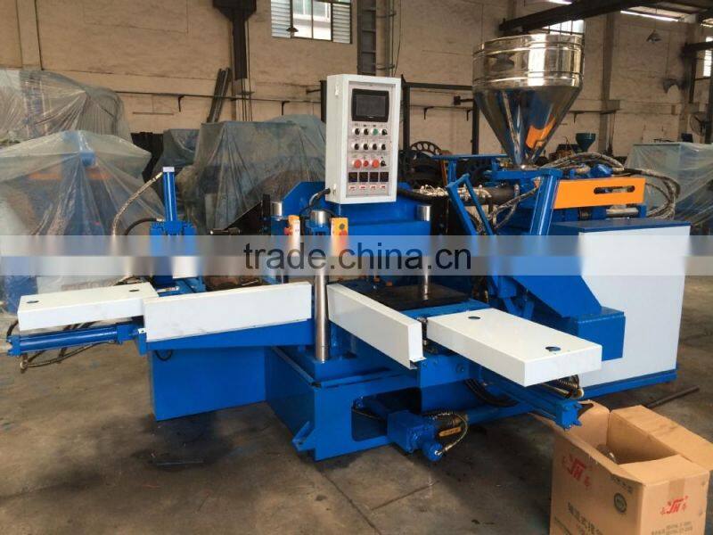 Double stations Shoe injection molding machine