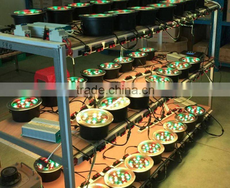 Recessed Colorful Solar Interaction Led Underground Lighting