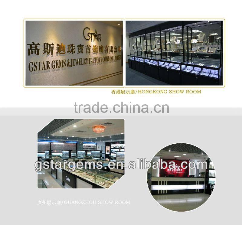 925 Stering Silver Created Emerald Set Hot Gemstone Jewelry Hong Kong Wholesale