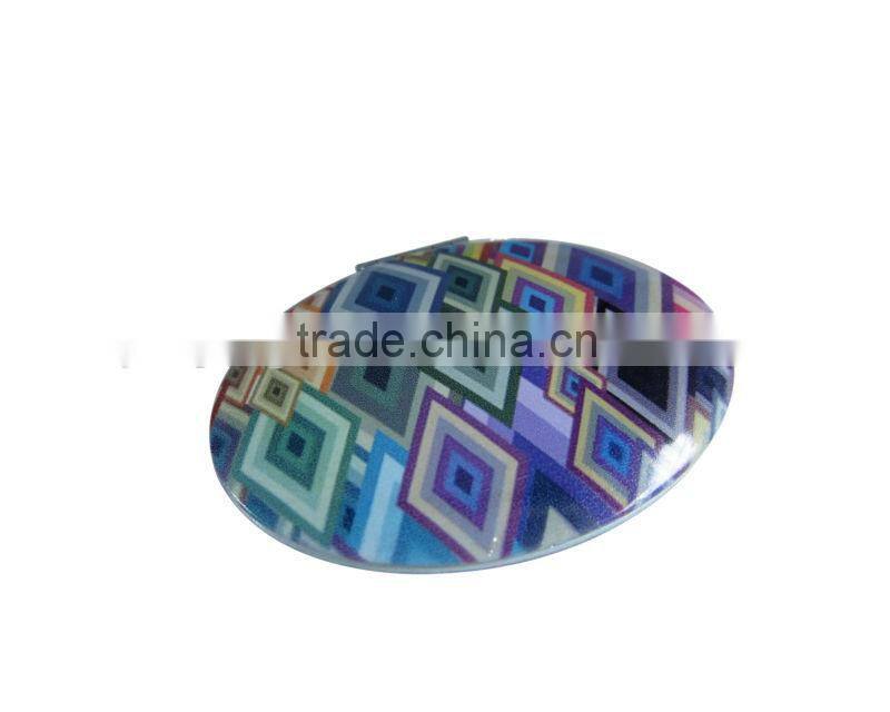 Beautiful printing hand mirror