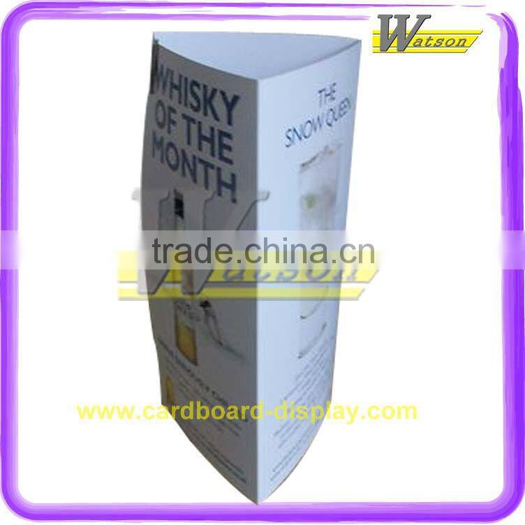 Red Wine The Whisky of the Month Paperboard POP Display Standee