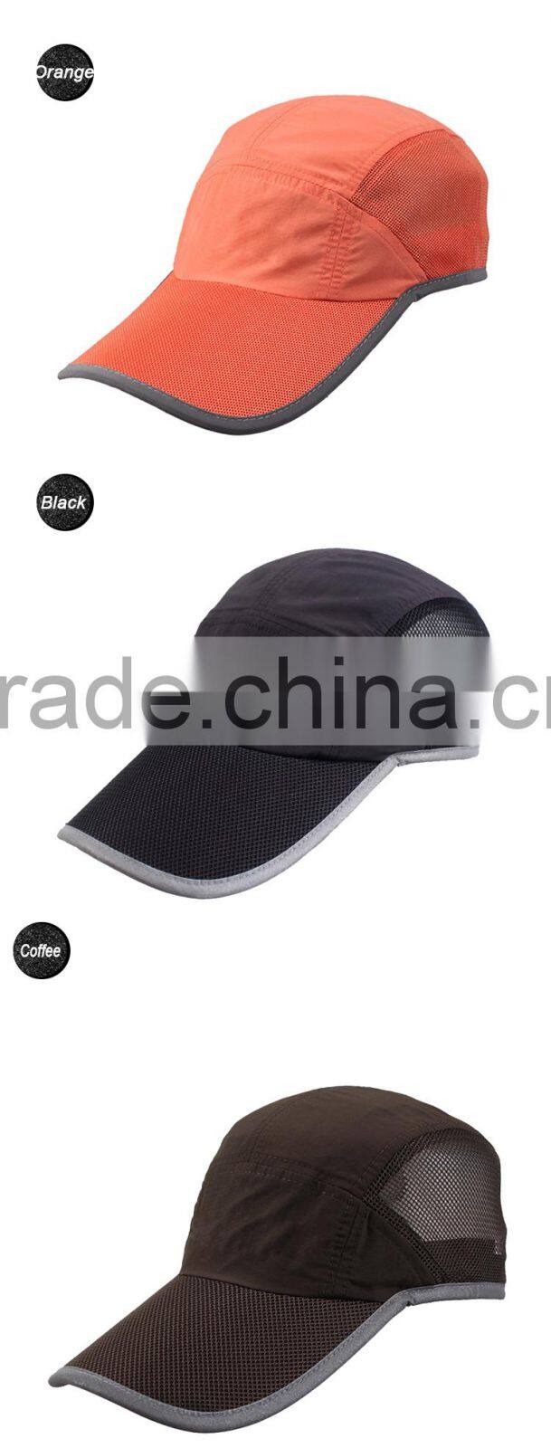 Fashion hats and caps cheap custom high quality long bill brim caps