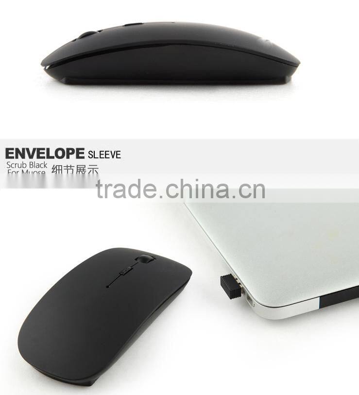 2.4G Receiver Ultra Thin USB Optical Wireless Mouse