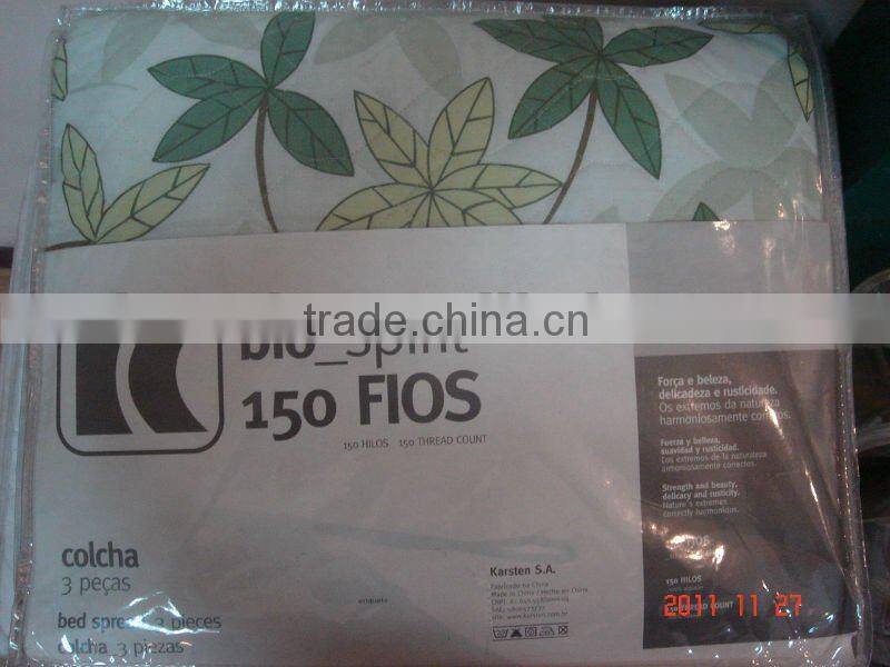 cotton white hotel bedding set