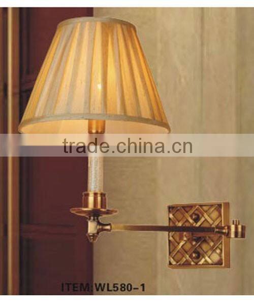 double brass wall lamp WL550-2