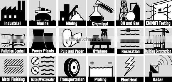 Composite Fixed FRP Window Louver , 80mm Blade