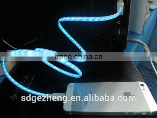 Electroluminescent EL wire for car decoration Christmas decoration