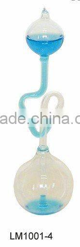 Blue Glass love meter/glass hand boiler