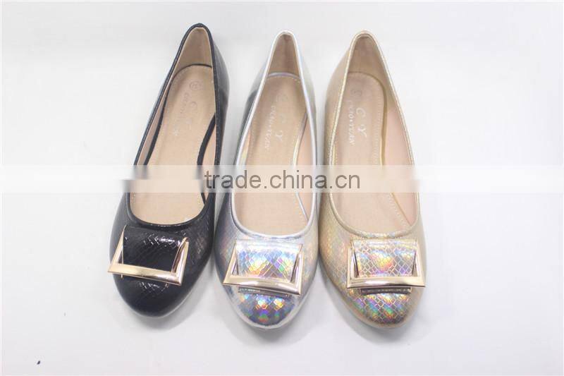 ladies wholesale china flat closed shoes factory