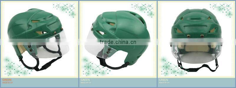 Cute mini ice hockey helmets with visor for sale made in China Zhuhai Manufacturer