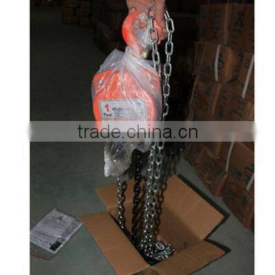 Construction material Toyo manual chain pulley block 10 ton chain hoist