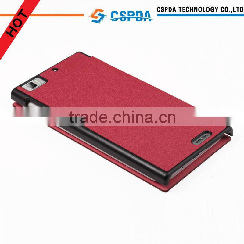 Flip leather case for Lenovo K900 ,Various colors &wholesale price cover