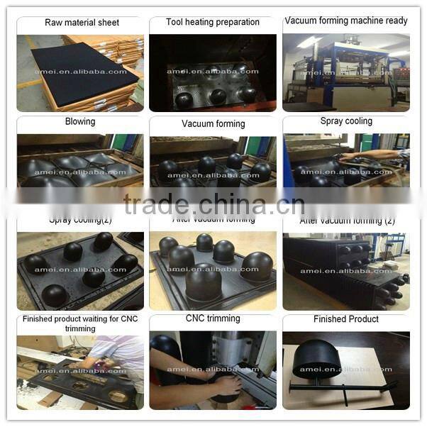 Vacuum forming plastic promotion advertising display pallet