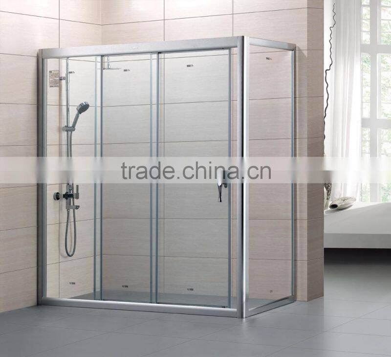 polish shower door aluminum profile
