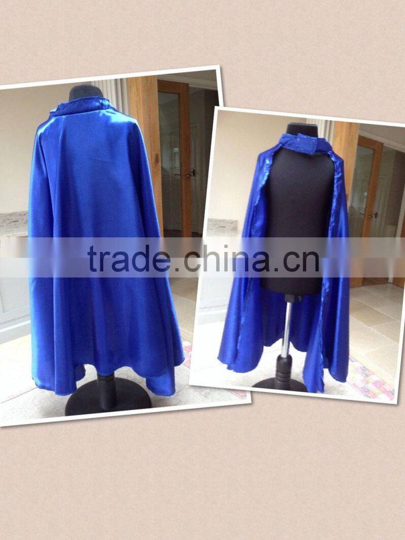 Hot Sale Boys Girls Deluxe Satin Superhero Cape World Book Day Superman Cloak Fancy Dress CCP2042