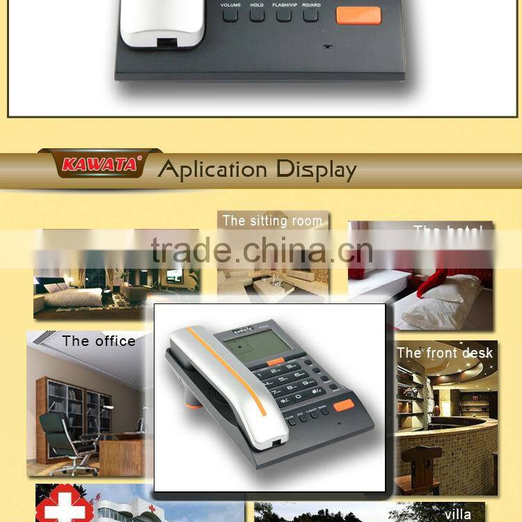 Exclusive model desktop caller id phone with big display