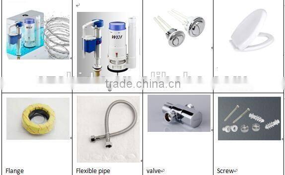 washdown two piece wc square big toilet bowl