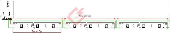 smd3528 240leds double line led strips