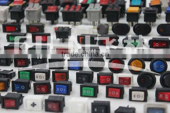 Nylon 9 Pins ON OFF 15A Rocker Switch Panel Mounting