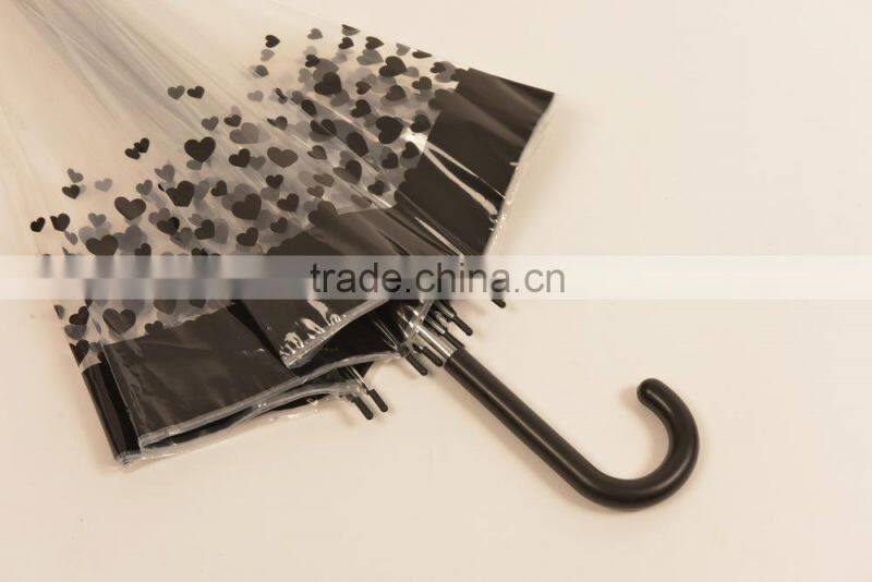 China customized material POE apollo umbrella with plastic handle
