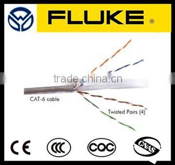 CAT6 UTP Network Cable with 23AWG Copper or CCA Conductor