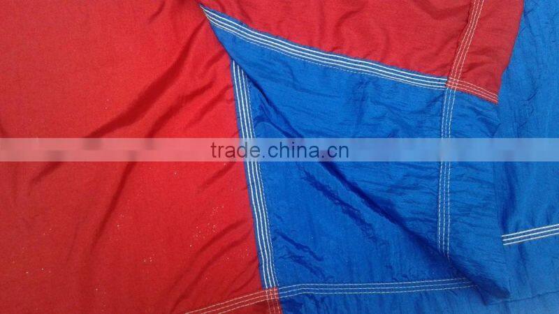 Outdoor light weight double nylon parachute camping hammock