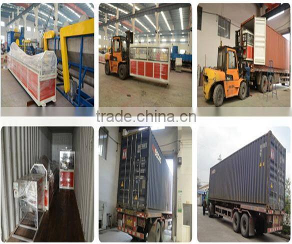 Plastic PVC profile extrusion machinery