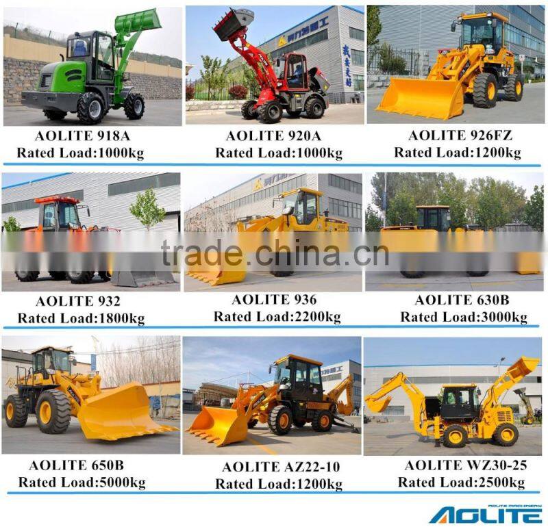 construction machine wheel loader from china