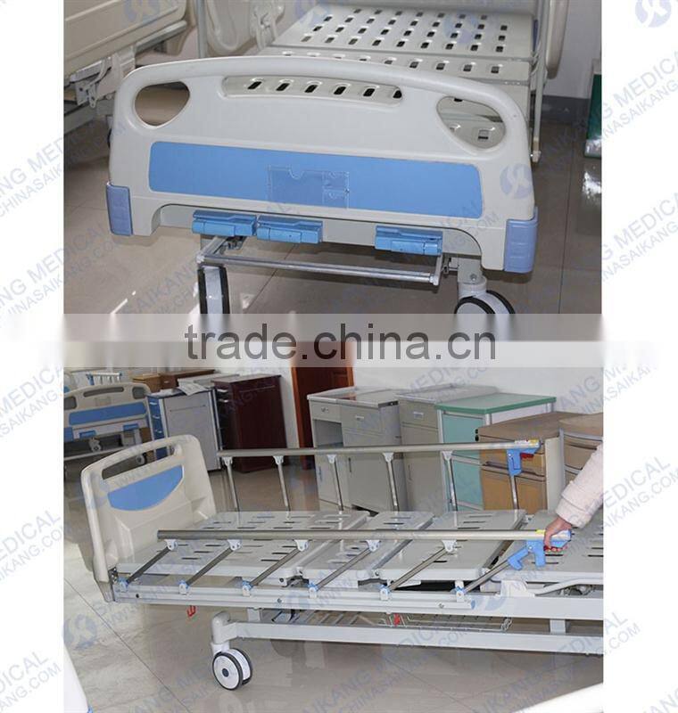 ISO9001&13485 Factory Low Price Foldable Manual Patient Bed