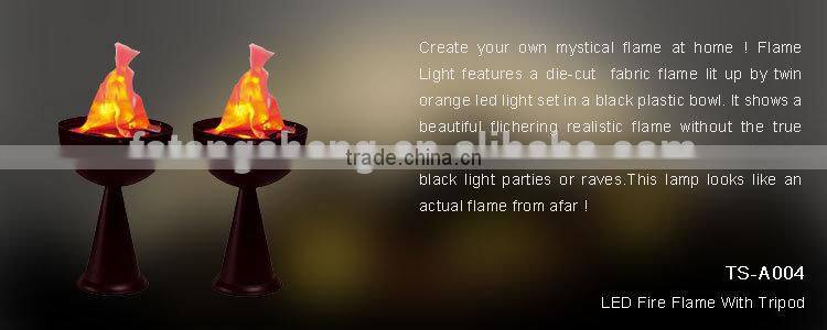 2016 hot sale style LED party Fire flame light with stand / LED stage light for indoor use