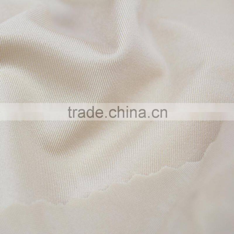 30D Stretch nylon lycra fabric for swimwear bra lining garment