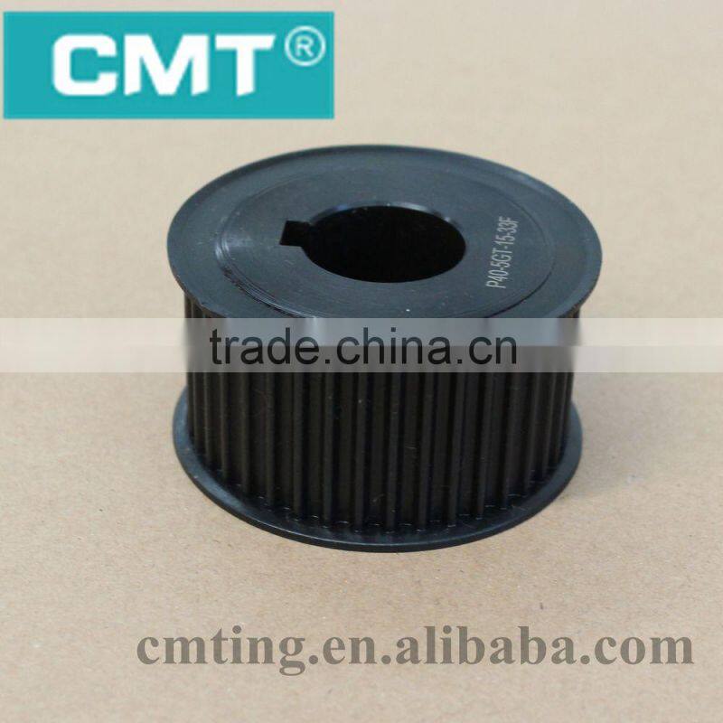 custom aluminum timing belt pulley and gears for machine motor