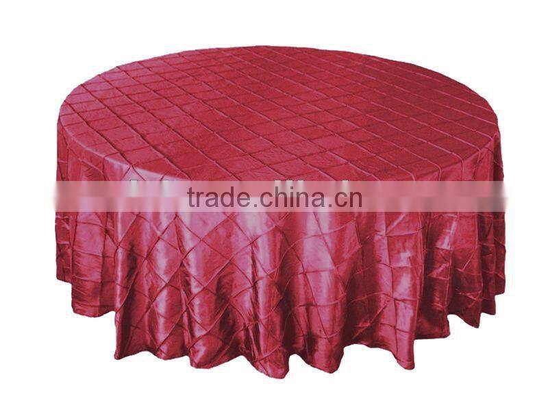 Pintuck table runner,table cloth,chair sash,placemat,napkin,table cover