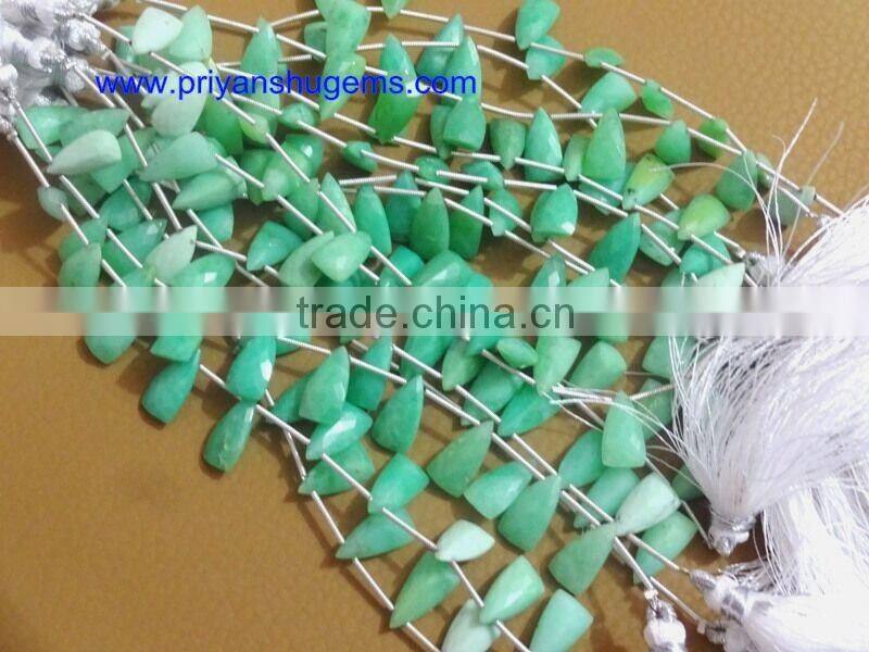 Chrysocolla Faceted Elongated pyramid