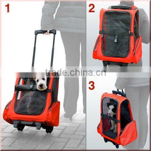 Pet Trolley Bag with Wheels