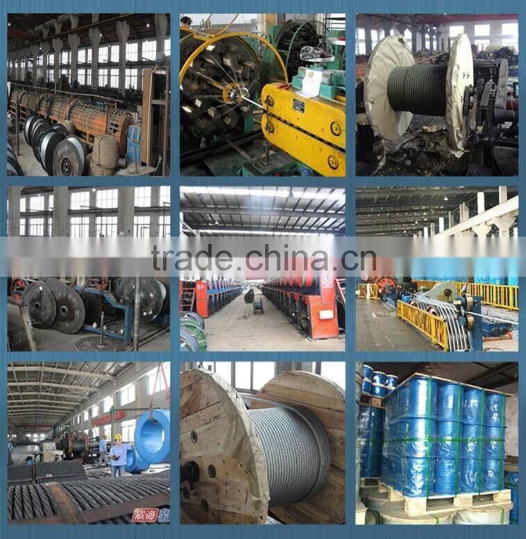 304 stainless steel wire rope 6mm