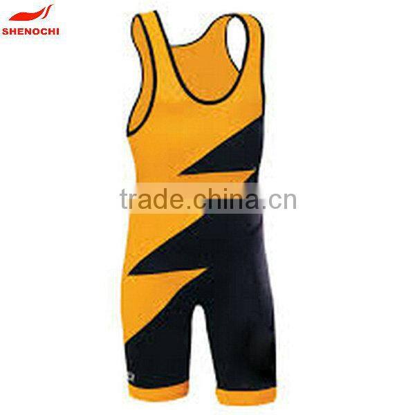 Eco-friendly breathable quick dry china cheap wrestling singlets