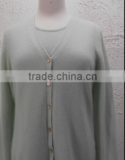 100% Cashmere SOFT Shell & Cardigan Sweater TWINSET woman sweater