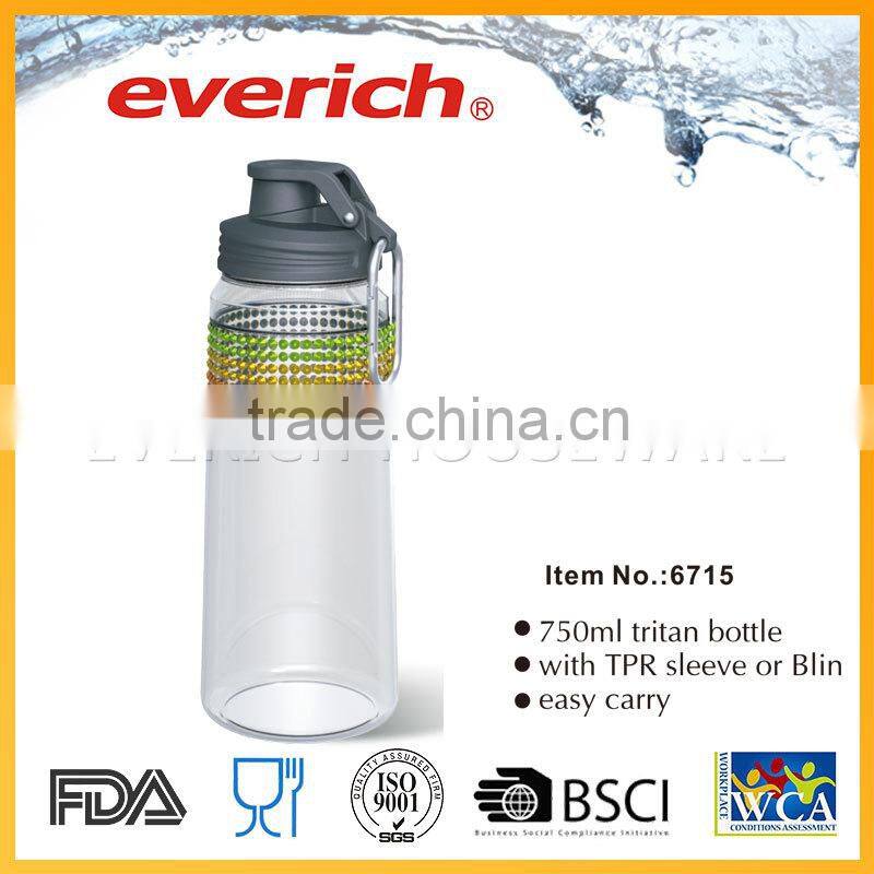BPA free double wall new fda plastic bottle