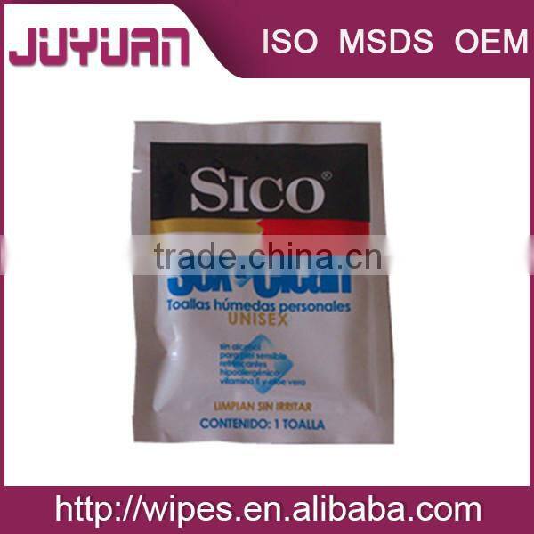 Hot Sell Alcohol Free Sex Delay Wet Tissue from Manufacture OEM