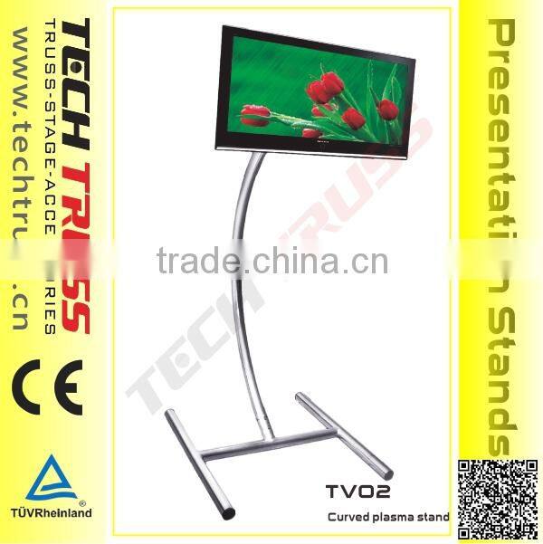 Aluminium fashion TV Stand , Aluminum truss modern TV stand for sale